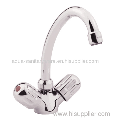 Low Pressure Double handle Basin Mixer