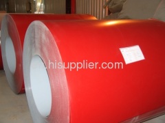 red colorful steel coil