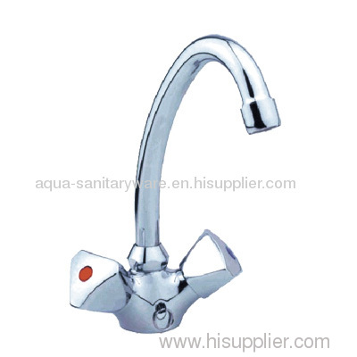 Double Handle Basin Mixer Taps