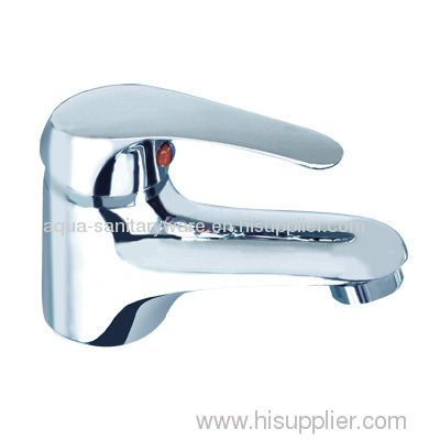 Solid Handle Washbasin Mixer