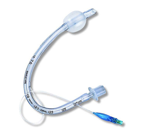 Oral cuffed endotracheal tube