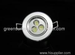 3W LED ceiling light