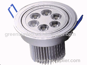 6W LED ceiling light