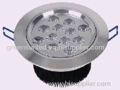 12W LED ceiling light