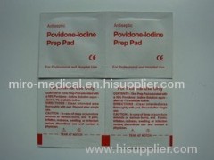 Povidone-Iodine Prep Pad