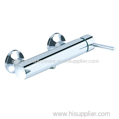 Round Shower Mixer Tap