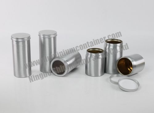 aluminum canister