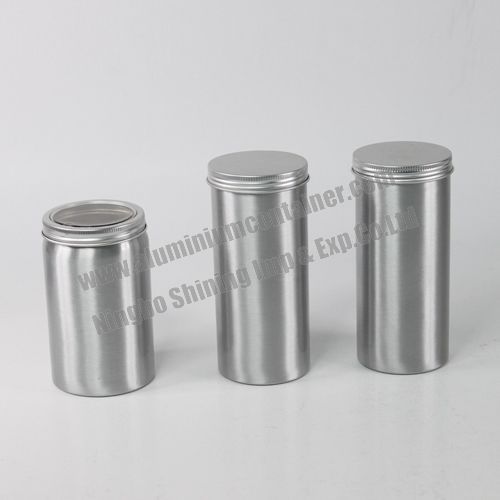 aluminum medicine container