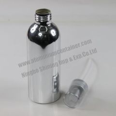 aluminum packing bottle