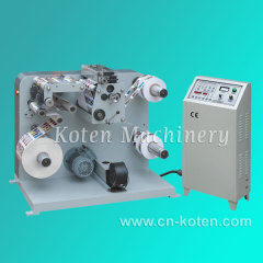 Label Slitting and Rewinding Machine