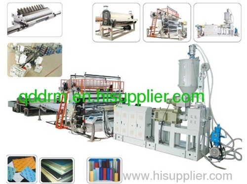 PP Single and Multi-layer Sheet Extrusion Line/plastic sheet