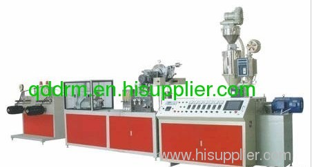 PE dripper irrigation host pipe extrusion line