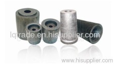 Upper nozzles brick