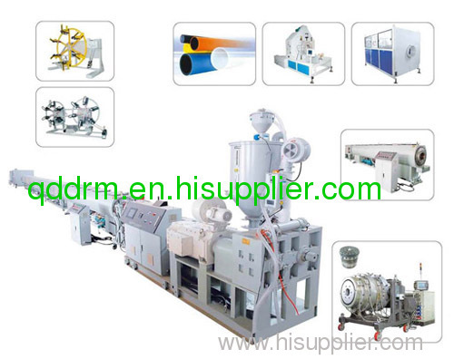 plastic gas and water pipe extrusion line