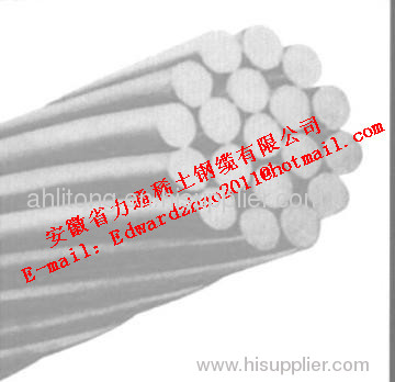 1X19 EHS Galvanized steel wire strand