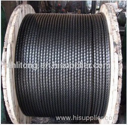 galvanized steel wire strand 9/32'' classA coating