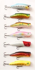 hard plastic 65mm 10g top water fishing lure popper