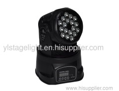 18*3W moving head wash, slient led moving head factory