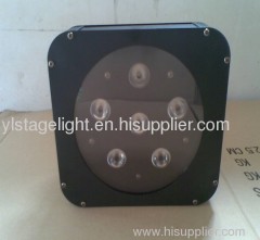 RGBA/W Flat led par can, 4 in 1 stage light factory