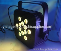 12*3W Flat LED Par Can, American Dj light, Stage light Supplier