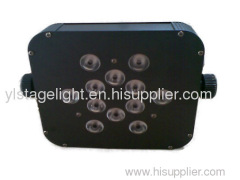 12*10W Flat led par can, RGBW LED Stage light