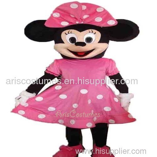 cartoon mascot costumes, character costumes mascot,minnie mouse mascot costume