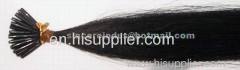 Pre-bonded keratin hair stick silk straight