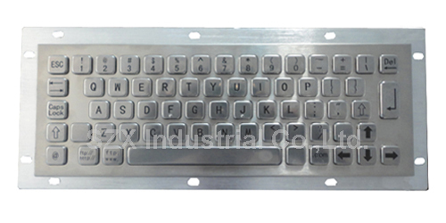 metal keyboard/stainless steel keyboard/industrial keyboard