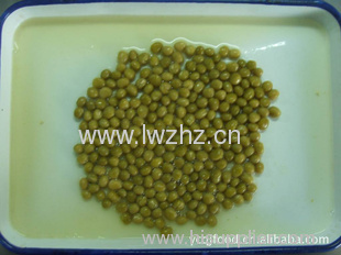 canned green peas