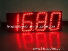 RF remote contol LED oil price display