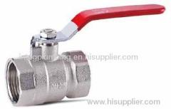 Soldering brass ball valve