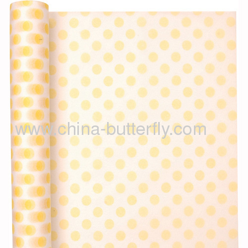 Printed non-woven wrapping/Patterned non-woven wrapping/Flower wrapping/Gift wrapping