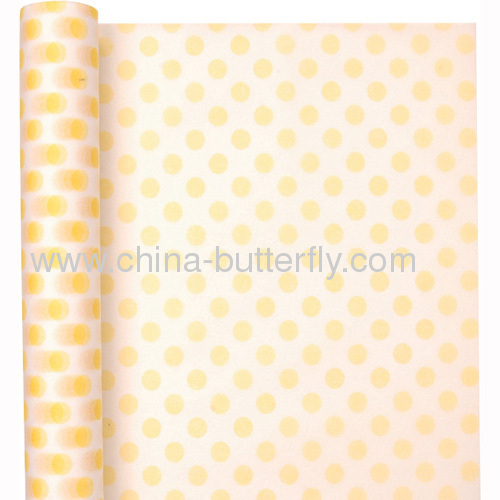 Printed non-woven wrapping/Patterned non-woven wrapping/Flower wrapping/Gift wrapping