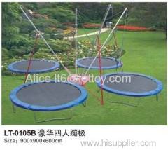 4 in 1 bungee trampoline