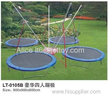 4 in 1 bungee trampoline