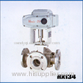 3-way Flanged End Ball Valve