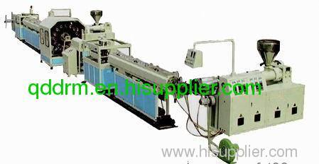 PVC Braided Fibre Reinforced soft pipe production line