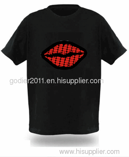 led el t-shirt