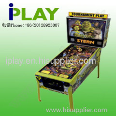 Coin operated pinball game machine(IRONMAN)