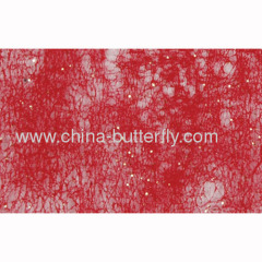 Glitter spider web non-woven wrapping/Flower wrapping