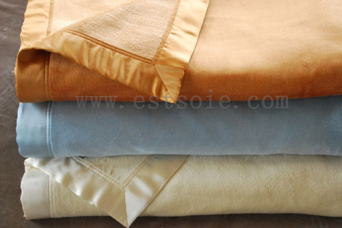 fashion silk blanket