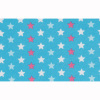 Printed needle punched nonwoven fabric