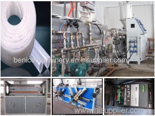 Floor heating pipe extrusion line