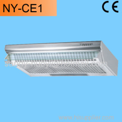 Slim range hoods