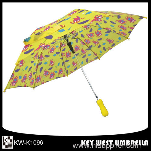 Automatic kids umbrella with EVA handle