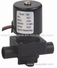 2way Normally closed IP54 RO Water Dispenser plastic solenoid valve