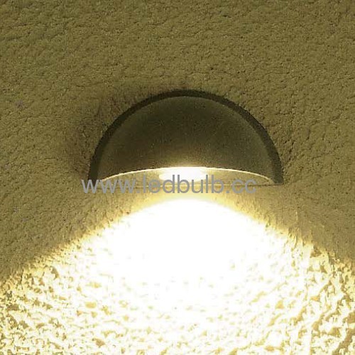 3W outdoor led wall lamp