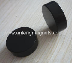 black epoxy super magnet discs