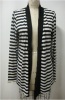 Long Sleeve Flyaway Stripe Cardigan