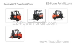 gasoline/lpg power forklift truck
